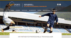 Desktop Screenshot of dft-sports.de